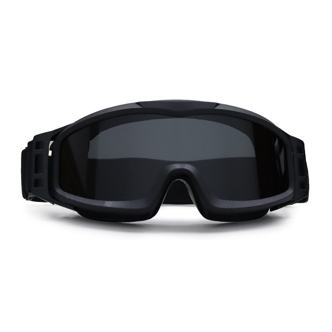 Military & Tactical Black Ballistic Goggle ANSI Z87.1 & EN 166 & MIL-PRF-32432A-3.8.4.2, Laser Protective Option