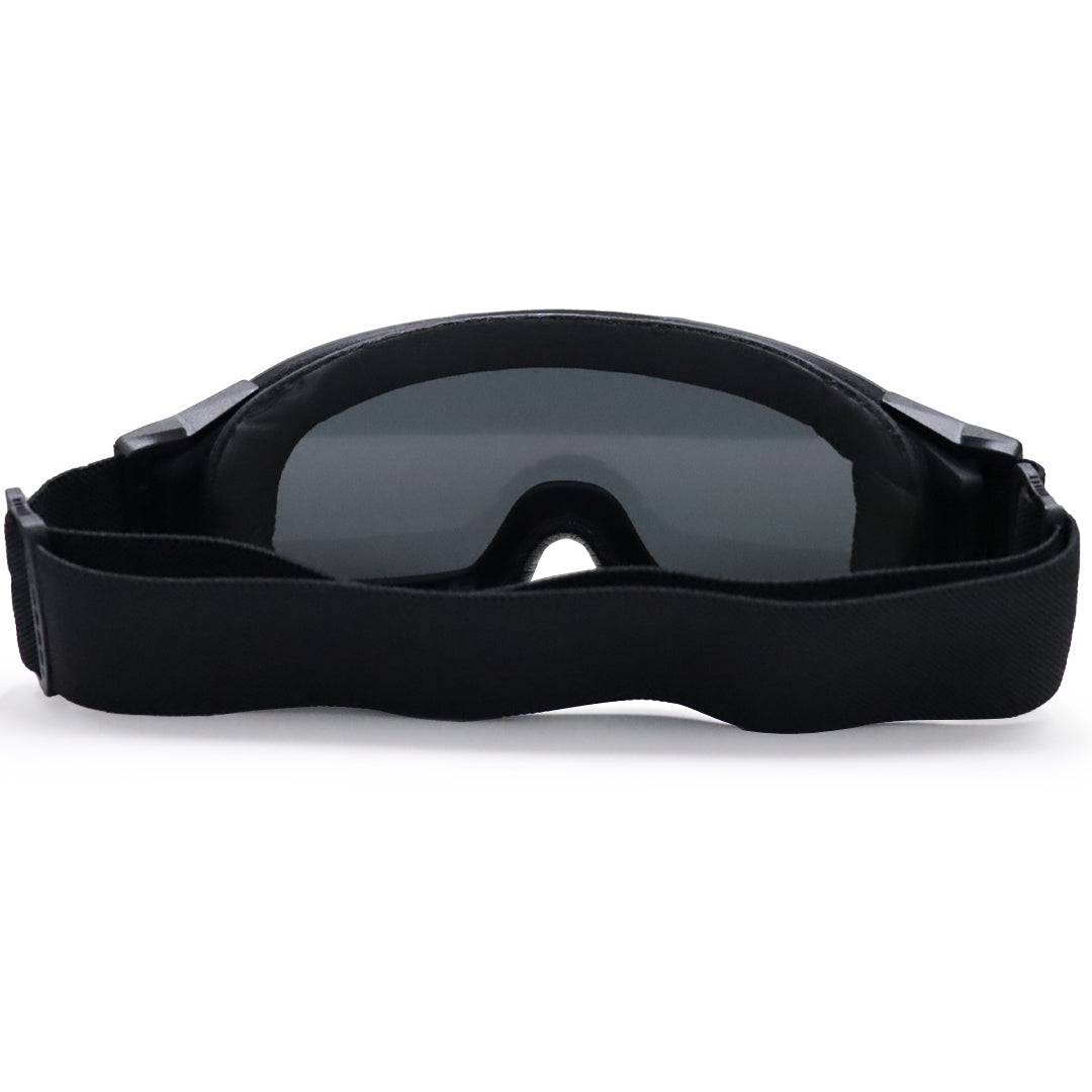 Military & Tactical Black Ballistic Goggle ANSI Z87.1 & EN 166 & MIL-PRF-32432A-3.8.4.2, Laser Protective Option