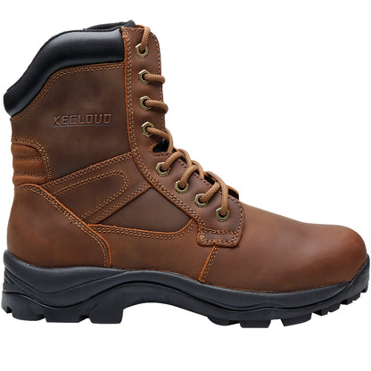 KECLOUD Men's Military Tactical Combat Boots