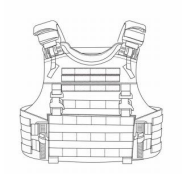 Military Combat Tactical Level IIIA Ballistic Soft Body Vests & Plates Carrier